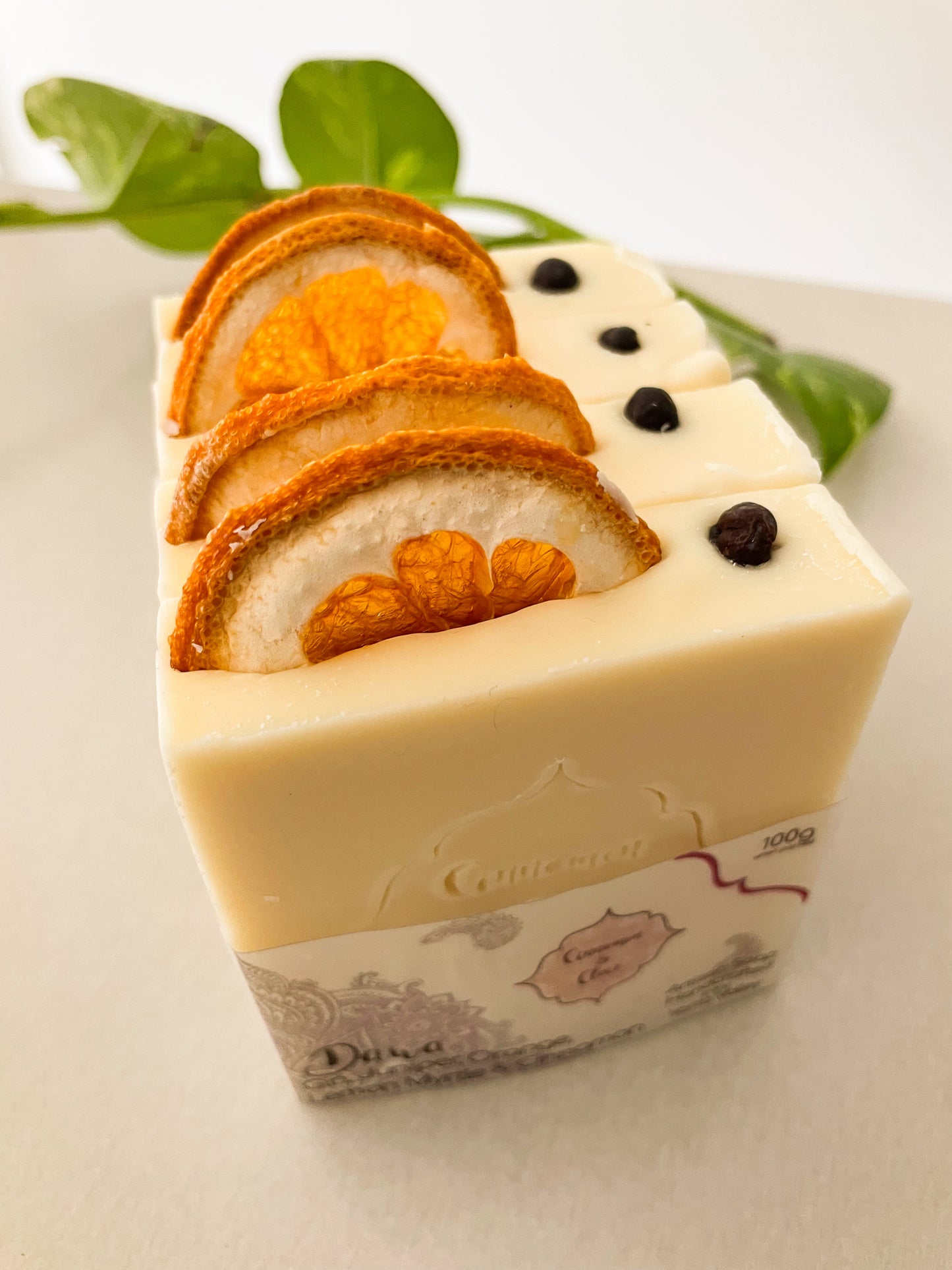 Artisan soap handmade from natural material. 